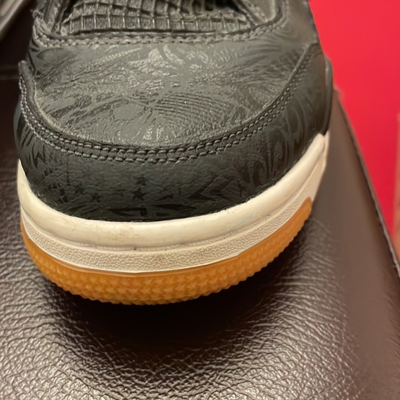 Air Jordan 4 Retro GS 'Laser used size 7y - Picture 2 of 10